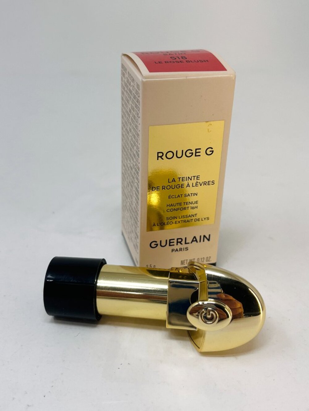 Guerlain Paris Rouge G Refill 518 Satin 3.5g 0.12oz